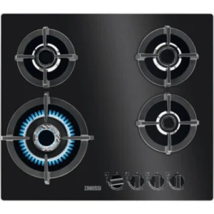 כיריים גז זכוכית 59 ס״מ 4 מבערים Zanussi זנוסי