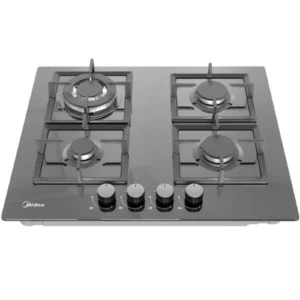 כיריים גז זכוכית 4 להבות Midea מידאה