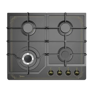 כיריים גז זכוכית 4 להבות Midea מידאה