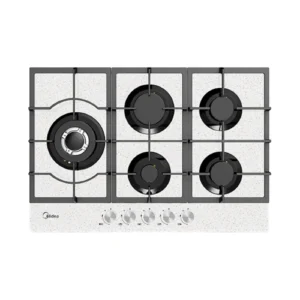 כיריים גז 5 להבות 75 ס״מ Midea מידאה