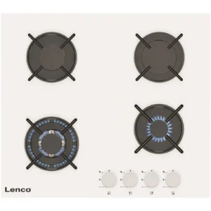 כיריים גז זכוכית 4 להבות Lenco לנקו
